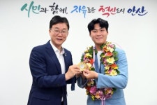 이민근 시장 안산시 출신 직장운동부 선수들 보여준 성과 매우 값져