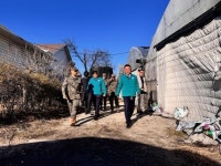 이충우 여주시장, 폭설 피해 농가 위로 및 복구 현장 군 장병 격려