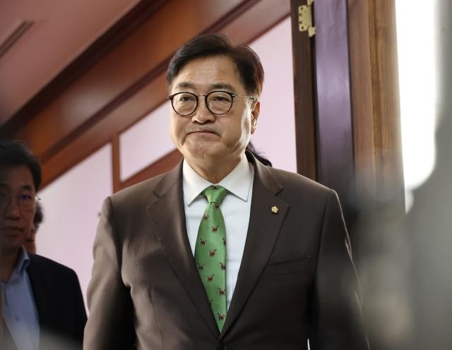 우원식 국회의장, 내란특검 출석 국회 침탈 진실 규명 다짐