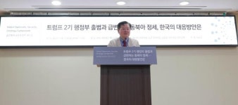 [외교안보 전략 세미나] 임규진 트럼프 2기 출범, 韓둘러싼 외교·안보 환경 빠르게 요동