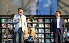 [포토] 오승록 노원구청장, 2025 수락산 선셋음악회 참석