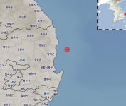 경북 영덕 해역서 규모 2.4 지진…피해 없을 것