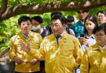 불법은 남기지 않는다…인수천 점검 나선 윤호중 장관