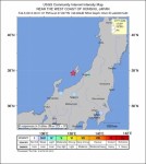 일본 니가타현 앞바다서 규모 5.7 지진 발생