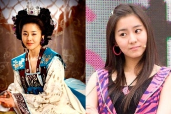 '애프터스쿨' 유이, 고현정 닮은꼴로 '선덕여왕' 미실 아역으로 데뷔