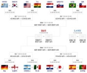 2010 남아공월드컵 조별예선 마감...26일부터 16강 토너먼트