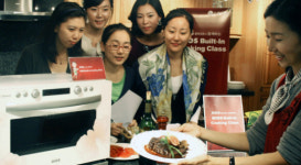 LG전자, ´광파오븐 요리비법´ 전수