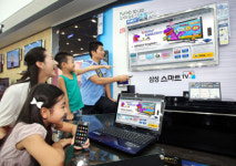 삼성파브, 디지털프라자에 스마트 TV 체험존 운영