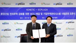한국환경산업기술원, 전자무역EDI 보급