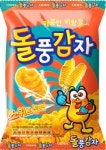 크라운제과, 명동 대표 먹거리 회오리감자 스낵과로 출시