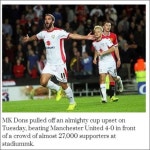 맨유, MK돈스에 0-4 굴욕…디마리아 영입