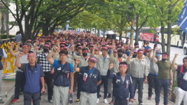 효성중공업 창원노조, 대규모 상경투쟁