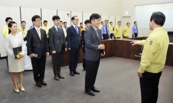 국민안전처, CU를 재난구호거점으로 인증합니다