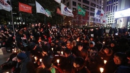 최순실 국정 농단 사태에 편의점 양초 판매 급증