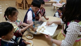 대웅제약, 사내어린이집 ‘리틀베어’서 설날 행사