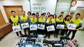 JB금융그룹, 점심시간 떡국나눔 봉사활동 펼쳐