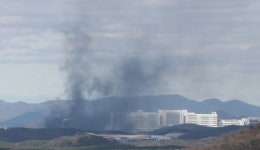 LG디스플레이 파주 LCD단지 내 화재 발생