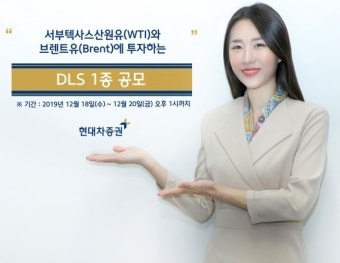 현대차증권, 파생결합증권 DLS 1종 공모…최대 10.35% 수익 지급