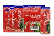 신세계푸드 베트남 탄산음료 블루몽키 수박주스 수입 판매