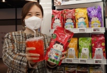세븐일레븐 초록우산어린이재단 아동 그림 파우치음료 출시