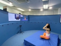 [르포] KT 요가 비대면으로 배우세요…개인 수업에 다각도 촬영까지