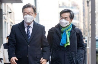 이재명·김동연, '통합정부 구성' 공동선언…단일화 수순