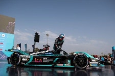 재규어 TCS 레이싱팀 ‘미치 에반스’…포뮬러 E 마라케시 3위