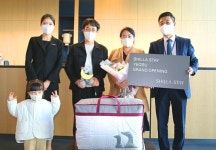 신라스테이 여수, 첫 고객 환영 세레모니 실시