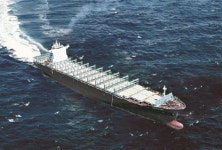 HJ중공업, 5500TEU급 컨선 2척 명명식 개최