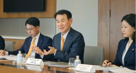 [포토] 정은보 한국거래소 이사장, 美·日서 K-밸류업 세일즈