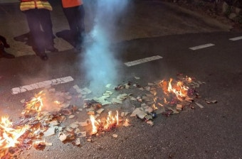 합참 “북한, 9일 밤부터 오물 풍선 310여개 날려”