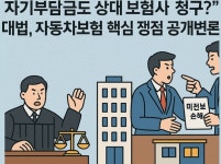 교통사고 자기부담금, 상대 보험사에 청구 가능? '불꽃 쟁점'