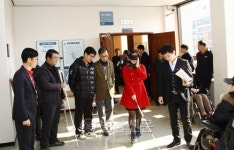 광주고법, 장애인 편의시설 체험 행사