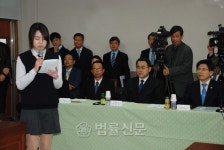 분당 이매고등학교 방문… 학생자치법정 재판참관