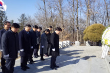 고기영 춘천지검장, 충열탑 참배 행사 