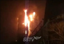 중국화재, CCTV  신사옥 부속건물 전소…피해 클듯