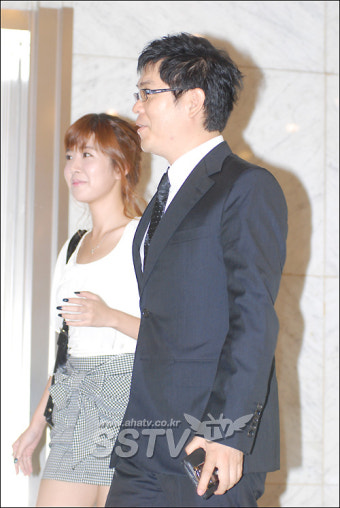 [SS포토] 장영란 결혼식에 참석한 김지혜-김용만