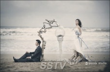 [SS포토] 양은지-이호 커플, 화보같은 웨딩사진 공개