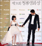 [SS포토] 청룡영화상 원빈, 새론아 이리와