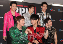 [SS포토] '2PM 콘서트' 멤버들, '화기애애한 기자간담회'