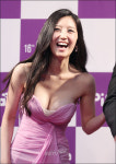 [SS포토] 손세빈 시스루 드레스, 오인혜를 잇는 파격 가슴골 작렬