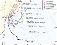 태풍 볼라벤 위치, 당진 서쪽 100km 해상…서울 상륙