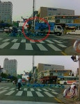 [보배드림] 도로위에 쏟아진 술병 자발적으로 치우는 시민들 포착…훈훈한 출근길