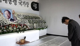 [김영삼 서거] 이회창 일생을 풍미한 양반…김무성·천정배·김을동 등 빈소서 정계인사 고인 회고