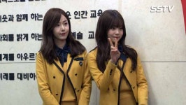 [SSTV영상] 여자친구 신비-엄지 언니들과 한강에서 치맥하고 싶어요 (서울공연예술고등학교 졸업식)