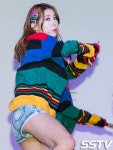 와썹(Wassup) 지애, 고탄력 힙 컬러 TV(COLOR TV) 컴백 쇼케이스 [SS포토]