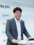 인사말 하는 ㈜뉴딘미다트 김민광 대표 [SS포토]