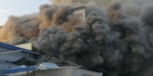 인천 학익동 세계로마트 화재, 원인은? 1층에서 시작됐다