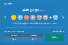 로또경산미래점 | 로또866회당첨번호, 1등 9명 22억..인천 2명 서울·광주·평택·춘천·제천·경산·창원 1명씩