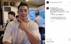 양호석, 차오름에게 사죄하며 살겠다더니 공판 기일 전날 광고 촬영 인증샷 눈살…돈까스 흡입